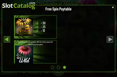Скрин7. Daisy's Web слот