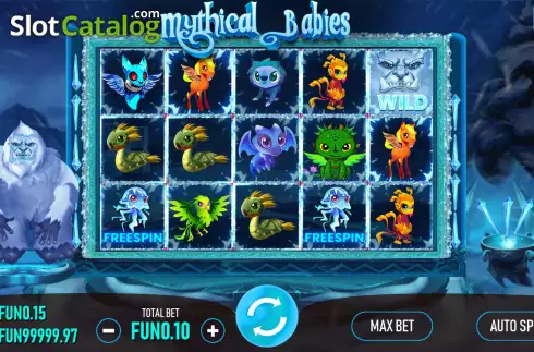Скрин2. Mythical Babies слот