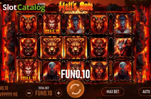 Скрин3. Hell's Gate Inferno слот
