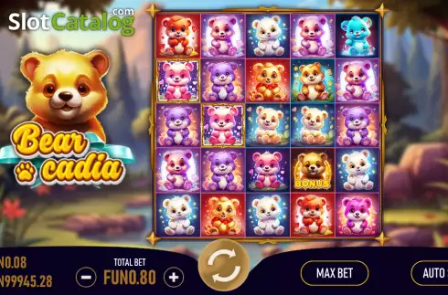 Скрин2. Bear Cadia слот