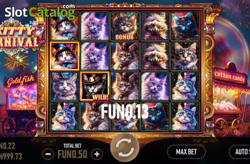 Скрин3. Kitty Carnival слот