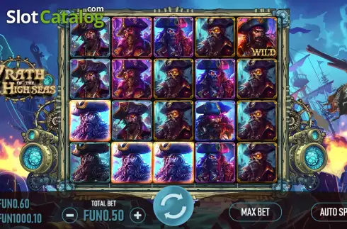 Скрин3. Wrath of the High Seas слот