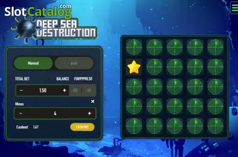 Скрин2. Deep Sea Destruction слот