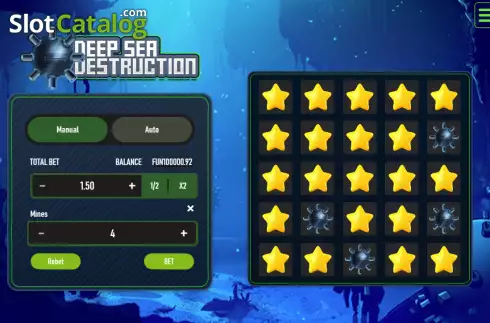 Скрин3. Deep Sea Destruction слот