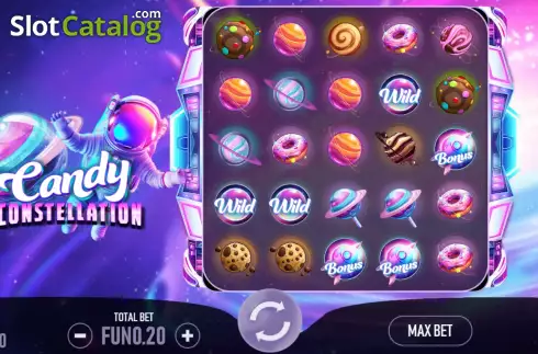 Скрин2. Candy Constellation слот