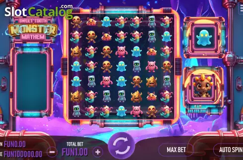 Скрин2. Sweet Tooth Monster Mayhem слот