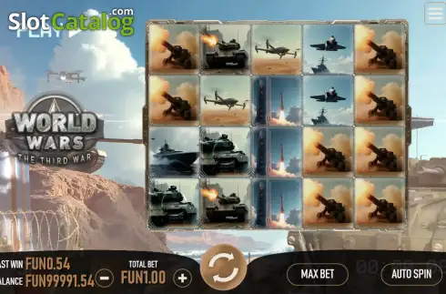 Скрин2. World Wars The Third War слот