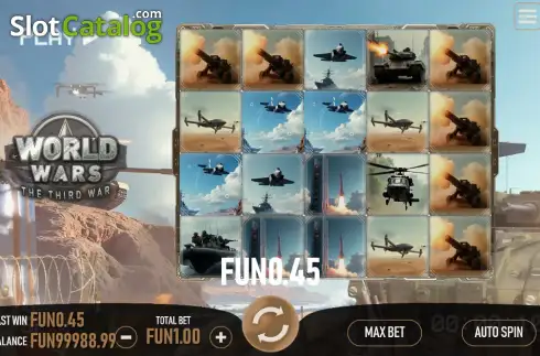 Скрин3. World Wars The Third War слот