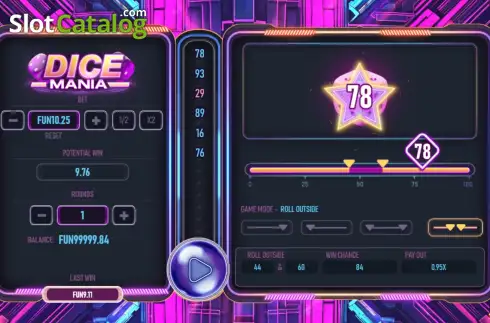 Скрин3. Dice Mania слот