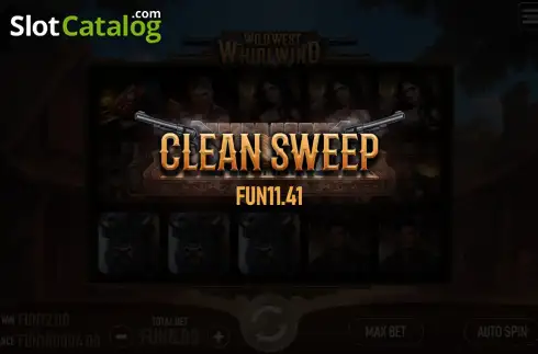 Скрин3. Wild West Whirlwind слот