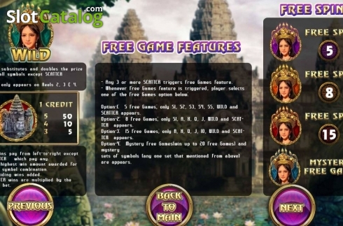 Скрин5. Princess of Angkor Wat слот