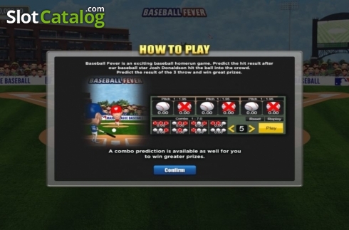 Скрин3. Baseball Fever (Vela Gaming) слот