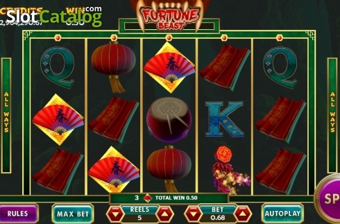 Скрин3. Fortune Beast слот