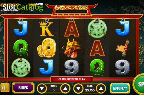 Скрин2. Fortune Dragon (Vela Gaming) слот