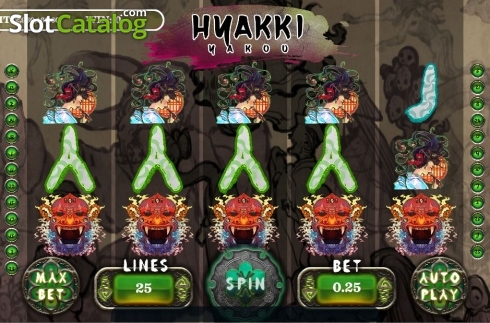 Скрин2. Hyakkiyakou слот