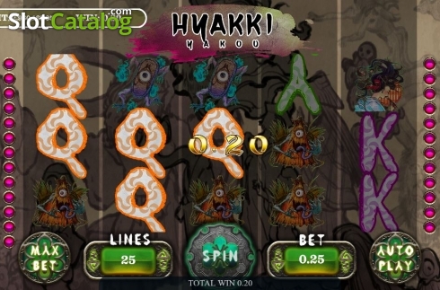 Скрин3. Hyakkiyakou слот