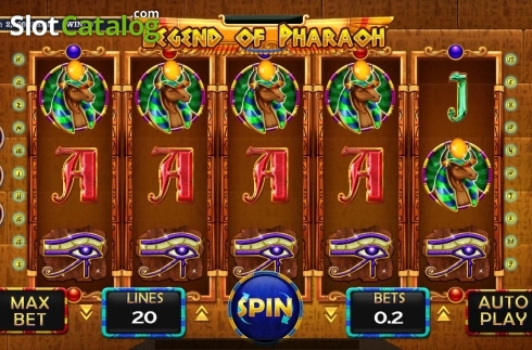 Скрин2. Legend of Pharaoh слот