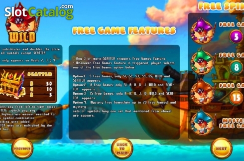 Скрин5. Queen Pirate (Vela Gaming) слот