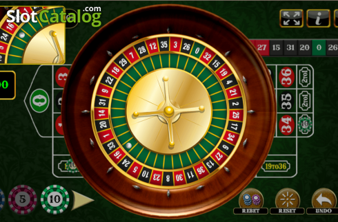 Скрин3. European Roulette (Vela Gaming) слот