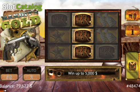 Скрин3. Bandit’s Gold слот