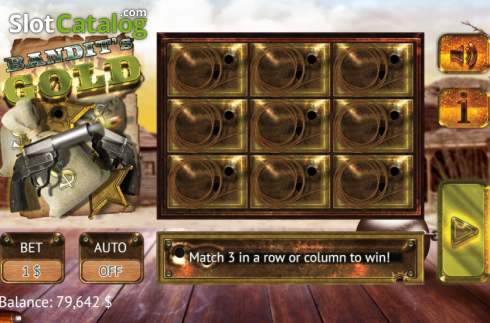 Скрин2. Bandit’s Gold слот