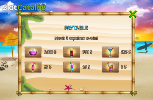 Скрин5. Tiki Bar (Vermantia) слот