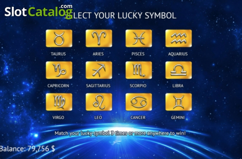 Скрин2. The horoscope слот