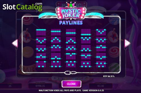 Скрин9. Mystic Joker (Vibra Gaming) слот