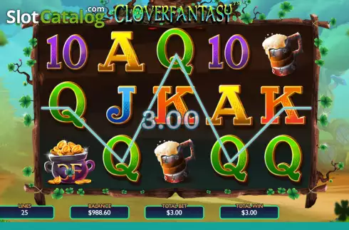 Скрин4. Clover Fantasy слот
