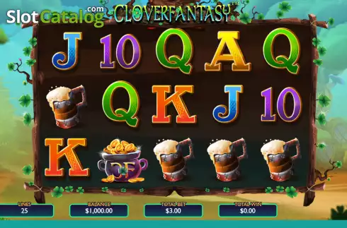 Скрин2. Clover Fantasy слот