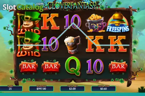 Скрин3. Clover Fantasy слот