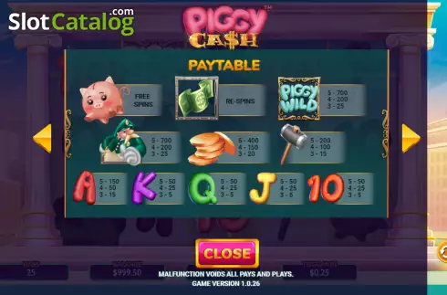 Скрин7. Piggy Cash слот