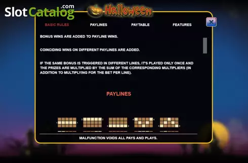 Скрин8. Halloween (Vibra Gaming) слот