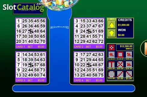 Скрин2. Bingo 3 слот