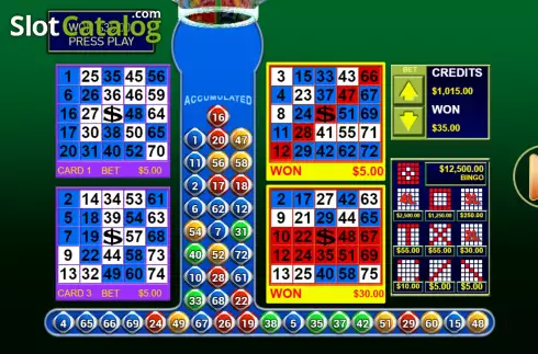 Скрин3. Bingo 3 слот