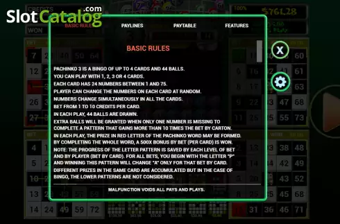 Скрин6. Pachinko 3 слот