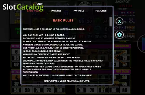 Скрин6. Show Ball 3 слот