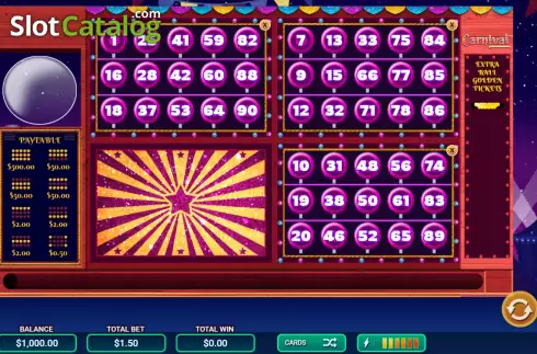 Скрин2. Carnival (Vibra Gaming) слот