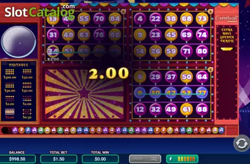 Скрин3. Carnival (Vibra Gaming) слот