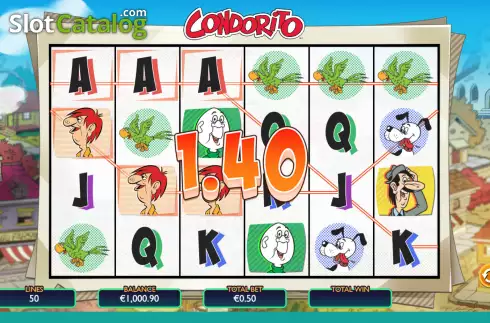 Скрин3. Condorito слот