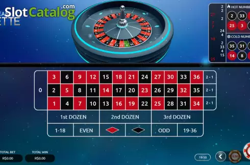 Скрин2. European Roulette (Vibra Gaming) слот