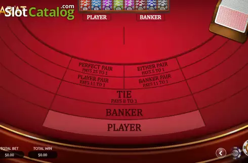 Скрин2. Baccarat (Vibra Gaming) слот