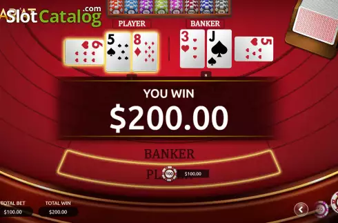 Скрин4. Baccarat (Vibra Gaming) слот