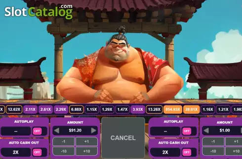 Скрин2. Sumo Food Fest слот