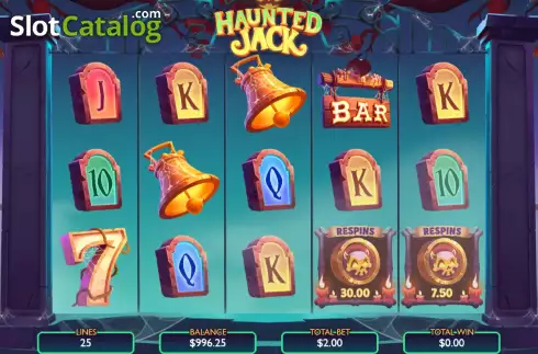 Скрин2. Haunted Jack слот
