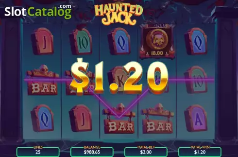 Скрин3. Haunted Jack слот
