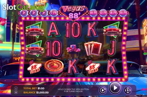 Скрин2. Vegas 88 слот