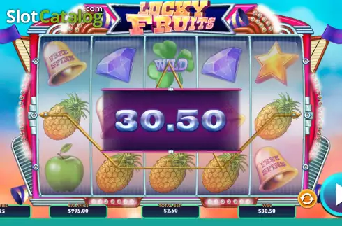 Скрин3. Lucky Fruits (Vibra Gaming) слот