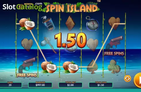 Скрин4. Spin Island слот