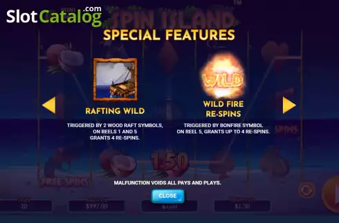 Скрин7. Spin Island слот